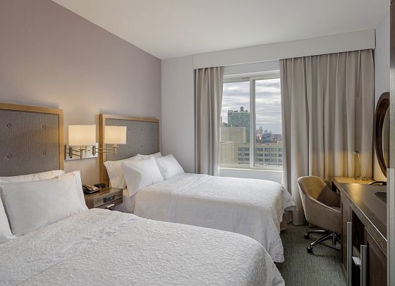 Hampton Inn Times Square South - Wohnbeispiel Double/Double (Zimmercodierung UG3)