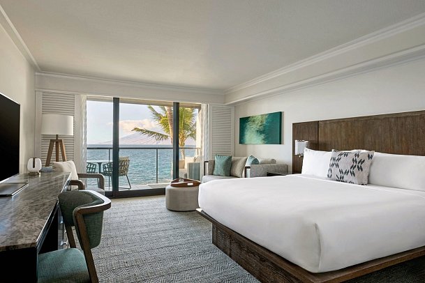Wailea Beach Resort Marriott Maui - Wohnbeispiel Ocean Front (Zimmercodierungen UBO, U1O, U2O & U3O)