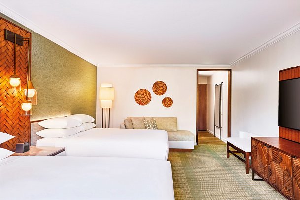 Hyatt Regency Maui Resort and Spa - Wohnbeispiel 2 Queen Beds (Zimmercodierungen U3M, U3O, U4B, U4M, U4O, UG4 & UP4)