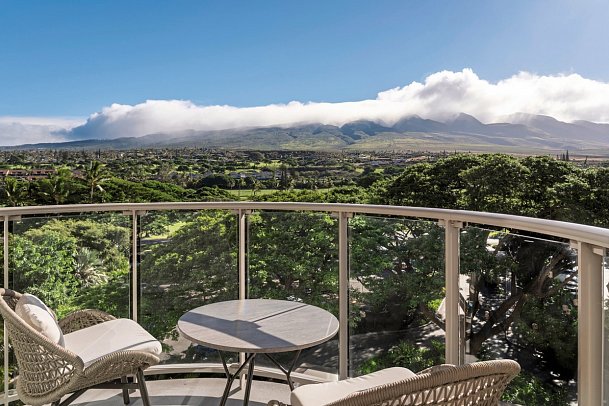The Westin Maui Resort & Spa, Kaanapali - Beispiel Balkon Kukahi Tower Aina View (Zimmercodierungen UI1B, U2B, U3B, U4B & UBB)