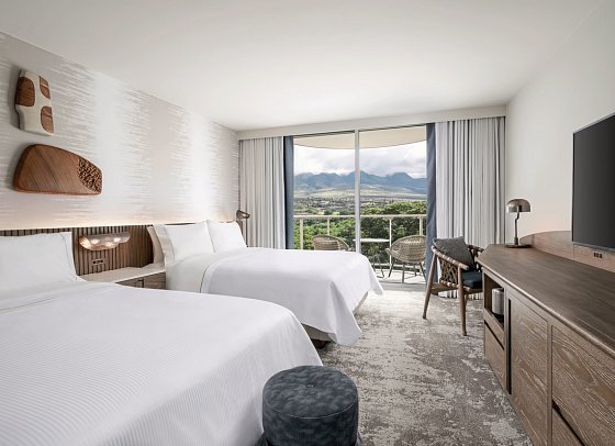The Westin Maui Resort & Spa, Kaanapali - Wohnbeispiel Kukahi Tower Aina View (Zimmercodierung UBB/U1B/U2B/U3B/UB4)