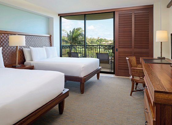 Royal Lahaina Resort & Bungalows - Wohnbeispiel Standard Room Tower (Zimmercodierungen UP1, UG1, UG2 & UG3)
