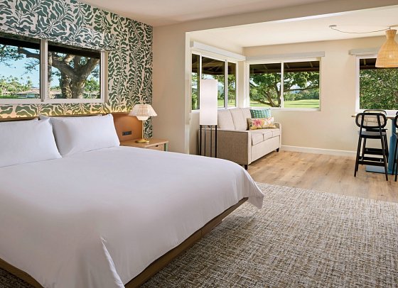Royal Lahaina Resort & Bungalows - Wohnbeispiel Royal Bungalow Junior Suite (Zimmercodierungen BD3, BD4 & BD5)