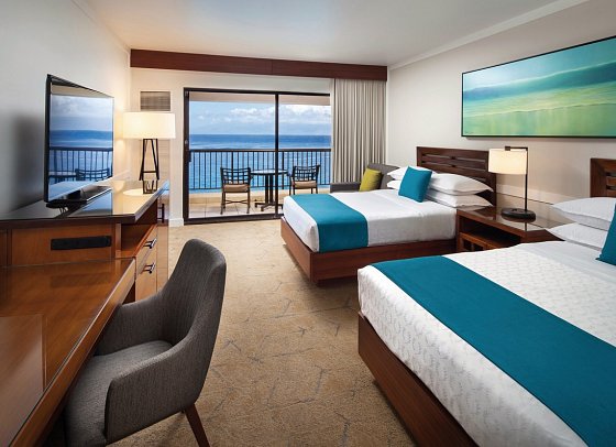 Sheraton Maui Resort & Spa - Wohnbeispiel Deluxe Ocean View (Zimmercodierung UDM/U4M/U5M/U6M/U8M)