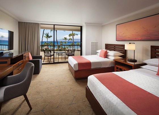 Sheraton Maui Resort & Spa - Wohnbeispiel Moana Ocean Front (Zimmercodierung UBO/U4O/U5O/U6O/U7O)