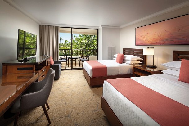 Sheraton Maui Resort & Spa - Wohnbeispiel Resort View (Zimmercodierungen UG1, UG2, UG3 & UG4)