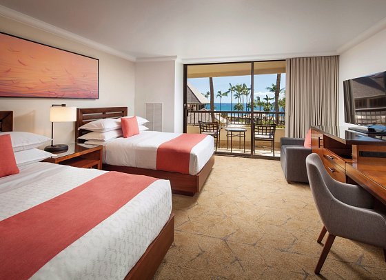 Sheraton Maui Resort & Spa - Wohnbeispiel Ocean View (Zimmercodierung UGM/U1M/U2M/U3M/U7M)