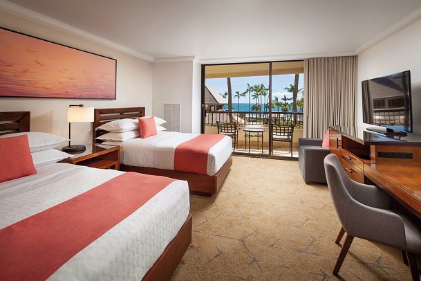 Sheraton Maui Resort & Spa - Wohnbeispiel Ocean View (Zimmercodierung UGM/U1M/U2M/U3M/U7M)