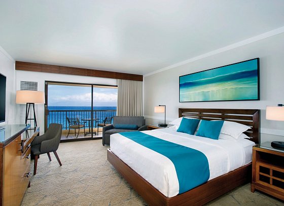 Sheraton Maui Resort & Spa - Wohnbeispiel Deluxe Ocean View (Zimmercodierung UDM/U4M/U5M/U6M/U8M)