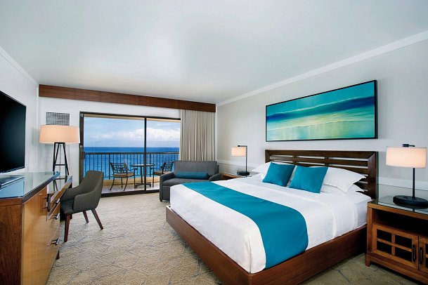 Sheraton Maui Resort & Spa - Wohnbeispiel Deluxe Ocean View (Zimmercodierung UDM/U4M/U5M/U6M/U8M)