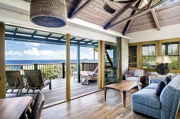 Hana-Maui Resort - 1 King Bed Ocean View Bungalow (Zimmercodierungen B2M & B3M)