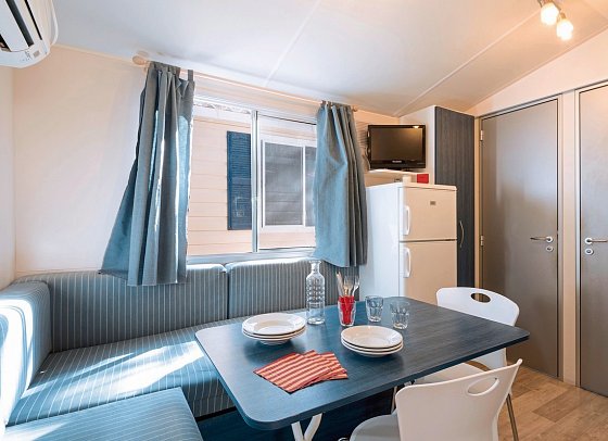 Baia Holiday Baia Blu La Tortuga - Wohnbeispiel Mobilheim Blu Romantic (Zimmercodierung CB2)