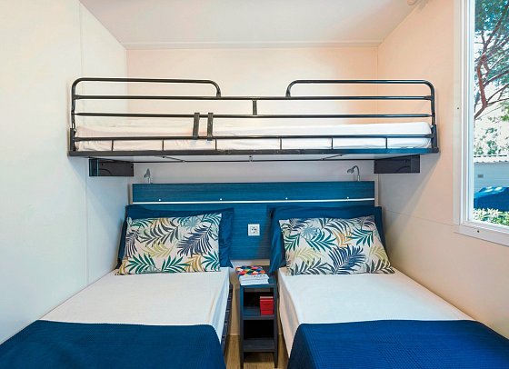 Baia Holiday Baia Blu La Tortuga - Wohnbeispiel Mobilheim Blu Romantic (Zimmercodierung CB2)
