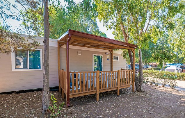 Baia Holiday Laguna Blu - Wohnbeispiel Mobilheim Baia Sardinia (Zimmercodierung CB3)