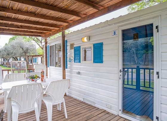 Camping S'Ena Arrubia (by Happy Camp) - Wonbeispiel Mobilheim Happy Easy (Zimmercodierung CG1)