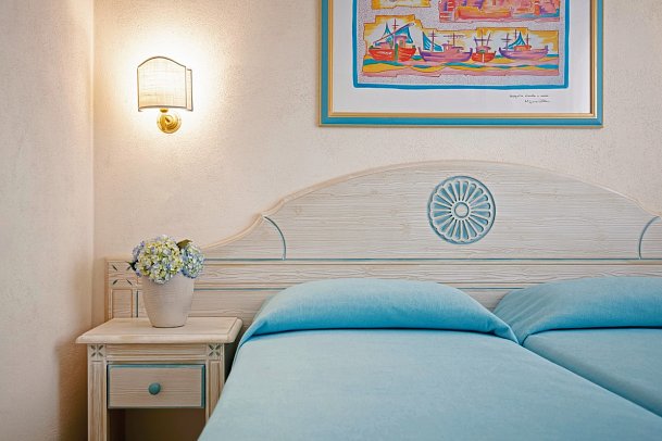 Hotel Cormorano - Wohnbeispiel Doppelzimmer Superior (Zimmercodierungen DS1 & DSM)