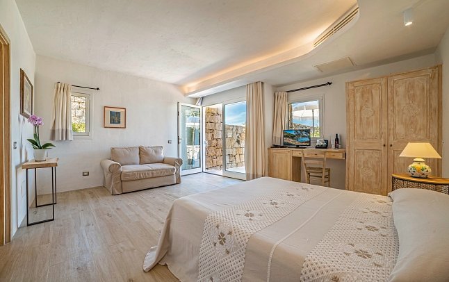 Grand Relais dei Nuraghi - Wohneispiel Juniorsuite (Zimmercodierung JB1)