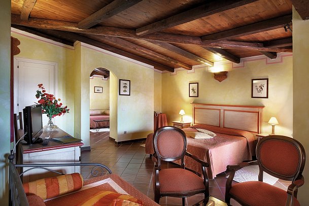 Colonna Park - Wohnbeispiel Doppelzimmer Standard mit Wohnbereich