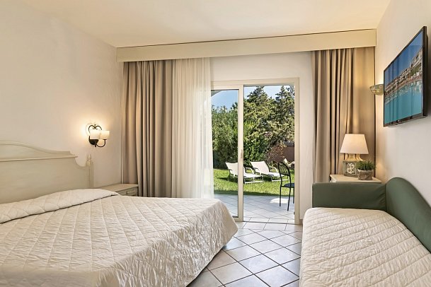 Grand Hotel in Porto Cervo - Wohnbeispiel Komfort Classic (Zimmercodierung DF1)