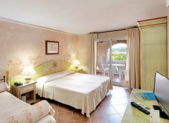 Colonna Beach Hotel & Residence - Wohnbeispiel Doppelzimmer Meerblick (Zimmercodierungen D2M & DPM)