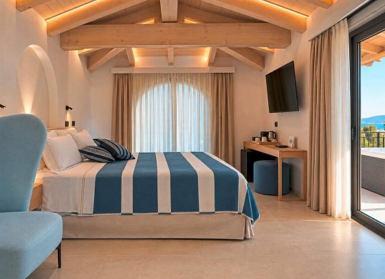 Hotel Resort & SPA Baia Caddinas - Wohnbeispiel Doppelzimmer Sky Mare (Zimmercodierung D1M)