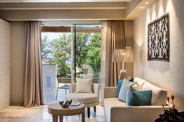 Hotel La Bisaccia - Suite Gartenblick Nebengeäude (Zimmercodierung W1G)