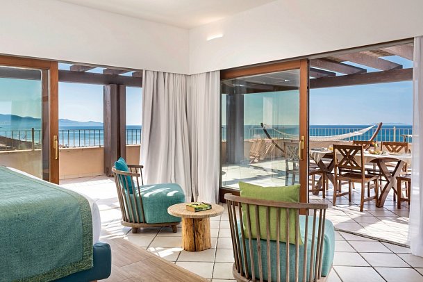 Resort & SPA Le Dune - Wohnbeispiel President Zimmer Meerblick (Zimmercodierung D1M)