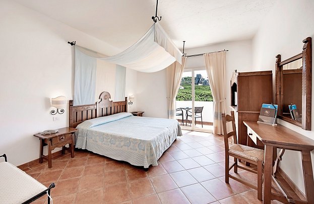 Grand Hotel Colonna Capo Testa - Wohnbeispiel Doppelzimmer Classic (Zimmercodierung DB2)