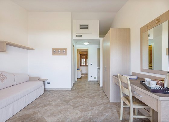Club Hotel Residence Baiaverde - Wohnbeispiel Suite Superior Deluxe (Zimmercodierung WD1)