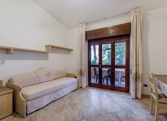 Club Hotel Residence Baiaverde - Wohnbeispiel Appartement Prestige (Zimmercodierung AB3)