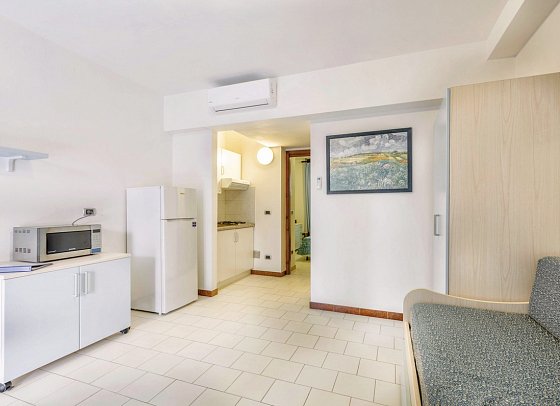 Club Hotel Residence Baiaverde - Wohnbeispiel 2-Zimmer-Apt. Gold (Zimmercodierung OB2)