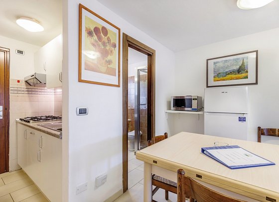 Club Hotel Residence Baiaverde - Wohnbeispiel Appartement Gold 2 Schlafzimmer (Zimmercodierung OB2)