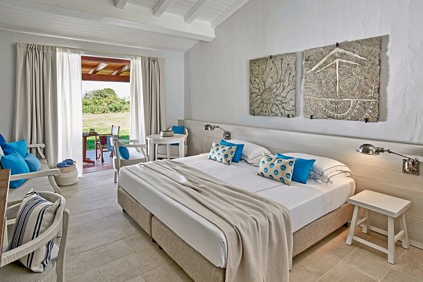 Due Lune Puntaldia Resort & Golf - Wohnbeispiel Doppelzimmer Meerseite