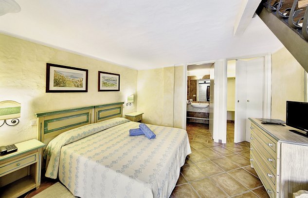 Colonna Du Golf - Wohnbeispiel Doppelzimmer Classic (Zimmercodierungen DB1 & DP1)