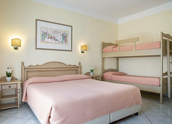 Maria Rosaria - Wohnbeispiel Vierbettzimmer (Zimmercodierung DG1)