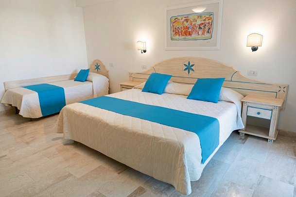 Sentido Orosei Beach - Wohnbeispiel Doppelzimmer (Zimmercodierungen DB1 & DSC)