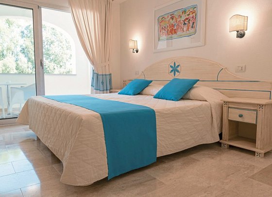 Sentido Orosei Beach - Wohnbeispiel Doppelzimmer (Zimmercodierungen DB1 & DSC)