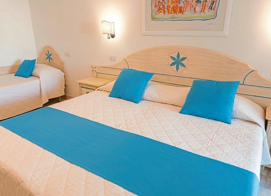 Sentido Orosei Beach - Wohnbeispiel Doppelzimmer (Zimmercodierungen DB1 & DSC)