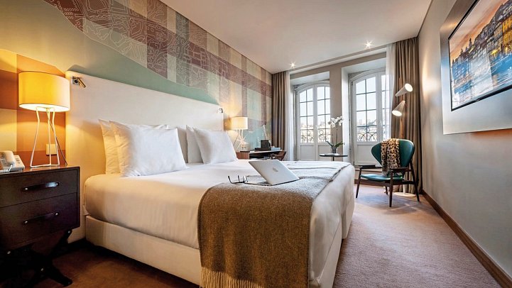 Pestana Vintage Porto - Wohnbeispiel Doppelzimmer Superior (Zimmercodierung DS1)