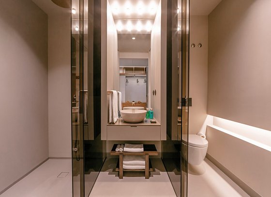PortoBay Teatro - Beispiel Bad Doppelzimmer (Zimmercodierungen DB1, DB2, DS1 & DS2)