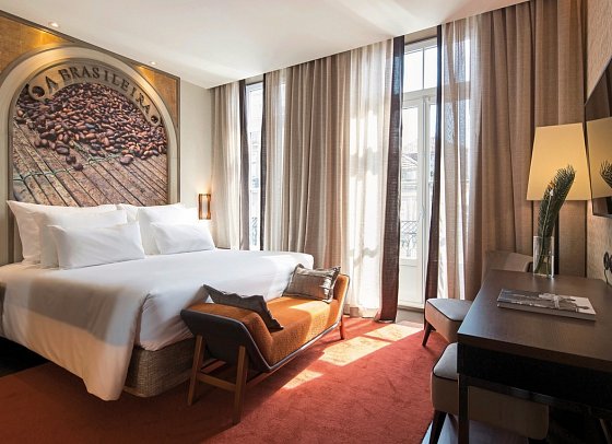 Pestana Porto - A Brasileira - Wohnbeispiel Doppelzimmer Deluxe Superior (Zimmercodierung DS1)