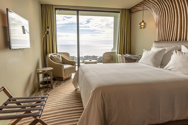 Vila Foz Hotel & Spa - Wohnbeispiel Doppelzimmer Onice Meerblick (Zimmercodierung DBM)