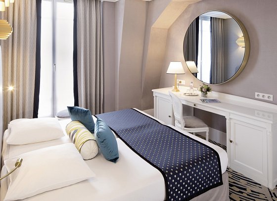Hotel Victor Hugo Paris Kléber - Wohnbeispiel Doppelzimmer Classic (Zimmercodierung DG1)