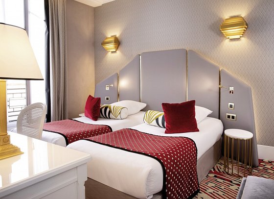 Hotel Victor Hugo Paris Kléber - Wohnbeispiel Doppelzimmer Superior (Zimmercodierung DS1)