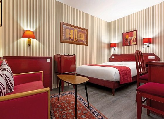 Hotel Maison du Pré - Wohnbeispiel Doppelzimmer (Zimmercodierung DB1)