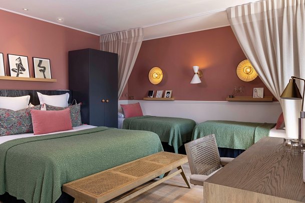 Le Petit Beaumarchais Hotel & Spa - Wohnbeispiel Familienzimmer (Zimmercodierung FB1)