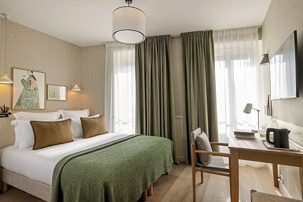 Le Petit Oberkampf Hotel & Spa - Wohnbeispiel Doppelzimmer Klassik (Zimmercodierung DG1)