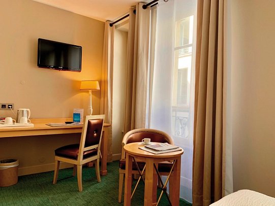 Hotel Central Saint-Germain - Wohnbeispiel Doppelzimmer (Zimmercodierung DB1)