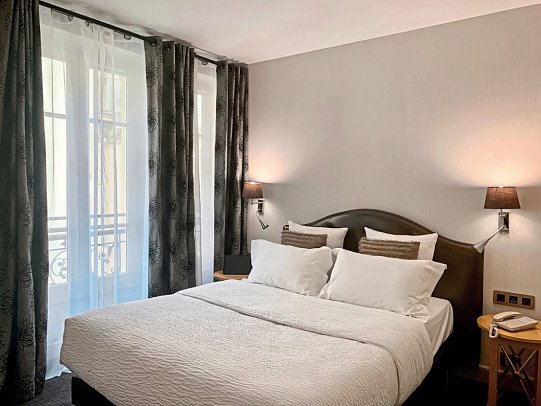 Hotel Central Saint-Germain - Wohnbeispiel Doppelzimmer (Zimmercodierung DB1)