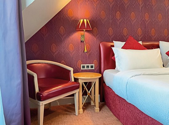 Hotel Central Saint-Germain - Wohnbeispiel Doppelzimmer (Zimmercodierung DB1)